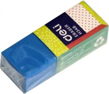 Ластик, 39х15х10.8 мм., ассортимент (CH348) обложка книги