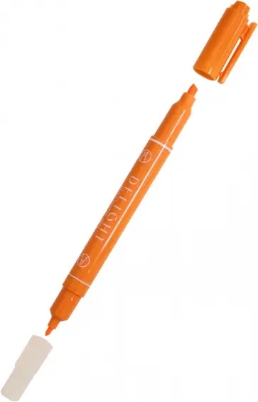 Текстовыделитель двухсторонний, оранжевый (EU011-OR) Текстовыделитель двухсторонний, оранжевый (EU011-OR) обложка книги