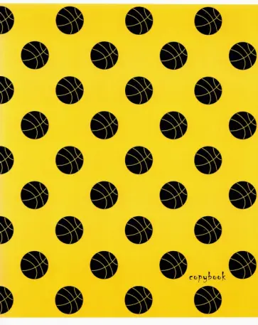 Тетрадь "Паттерн. Мячи", А5, 48 листов, клетка (С0221-167) обложка книги