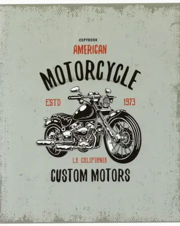 Тетрадь "Мото", А5, 80 листов, клетка (С0412-28) обложка книги