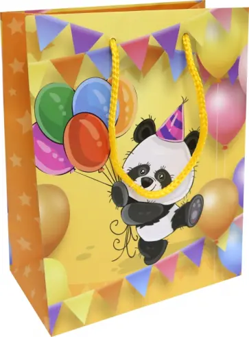 Пакет подарочный ламинированный, 180х227 мм. (М-212) обложка книги