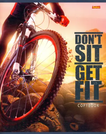 Тетрадь Полюби спорт, 96 листов, клетка, А5, в ассортименте обложка книги