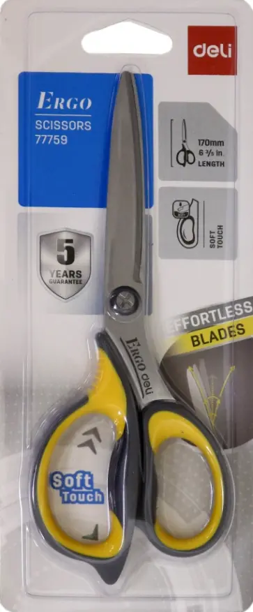 Ножницы офисные, 170 мм., в ассортименте (E77759) Ножницы офисные, 170 мм., в ассортименте (E77759) обложка книги