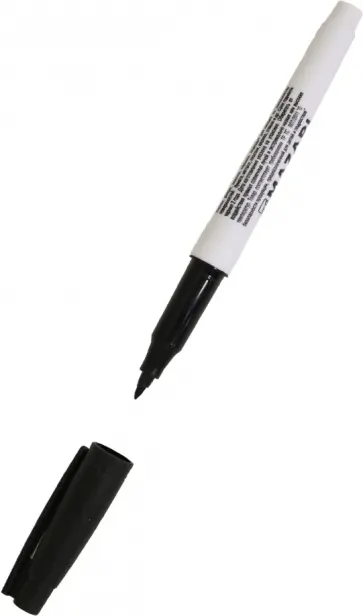 Маркер перманентный Belar, черный обложка книги