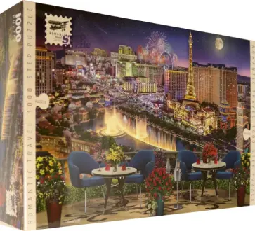 Puzzle-1000 "Лас-Вегас" (79155) обложка книги
