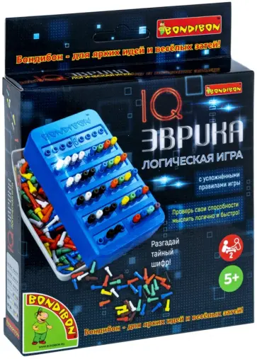 Игра логическая "IQ Эврика", премиум-издание (ВВ5137) обложка книги