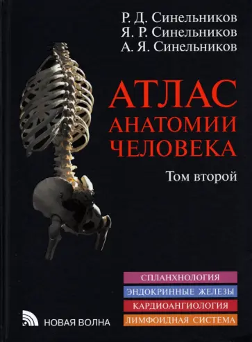 Синельников, Синельников - Атлас анатомии человека. В 3-х томах. Том 2 Синельников, Синельников - Атлас анатомии человека. В 3-х томах. Том 2 обложка книги