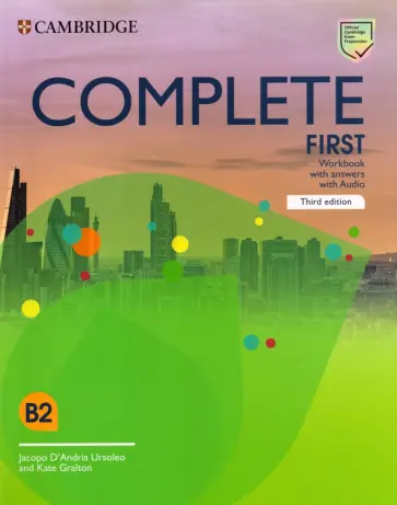 Ursoleo, Gralton - Complete. First. Third Edition. Workbook with Answers with Audio обложка книги