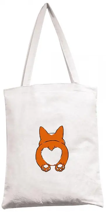 Сумка-шоппер "Корги", 35х42 см. (432 054) обложка книги