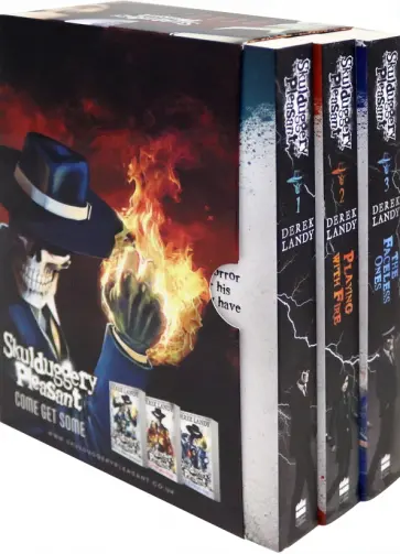 Derek Landy - Skulduggery Pleasant. Books 1-3 box set Derek Landy - Skulduggery Pleasant. Books 1-3 box set обложка книги