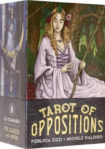 д`Алози, Дзидзи - Таро Оппозиций. 78 карт + брошюра обложка книги