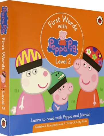 First Words with Peppa. Level 2. Box Set обложка книги