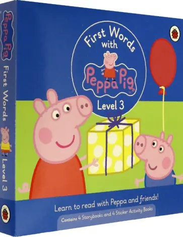First Words with Peppa. Level 3. Box Set обложка книги