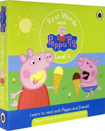 First Words with Peppa. Level 4. Box Set обложка книги