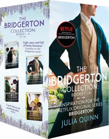 Julia Quinn - Bridgerton Collection. Books 1-4 box set Julia Quinn - Bridgerton Collection. Books 1-4 box set обложка книги