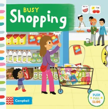 Busy Shopping обложка книги