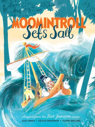 Haridi, Дэвидсон - Moomintroll Sets Sail обложка книги