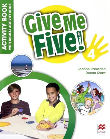 Ramsden, Shaw - Give Me Five! Level 4. Activity Book + Online Workbook 2021 Ramsden, Shaw - Give Me Five! Level 4. Activity Book + Online Workbook 2021 обложка книги