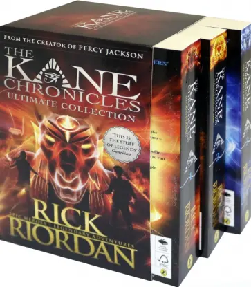 Rick Riordan - The Kane Chronicles Ultimate Collection (3-book box set) Rick Riordan - The Kane Chronicles Ultimate Collection (3-book box set) обложка книги