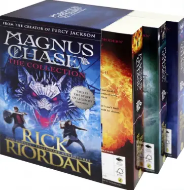 Rick Riordan - Magnus Chase and the Gods of Asgard (3-book box) Rick Riordan - Magnus Chase and the Gods of Asgard (3-book box) обложка книги