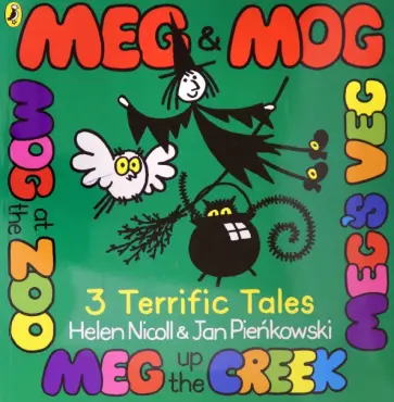 Helen Nicoll - Meg & Mog. Three Terrific Tales обложка книги