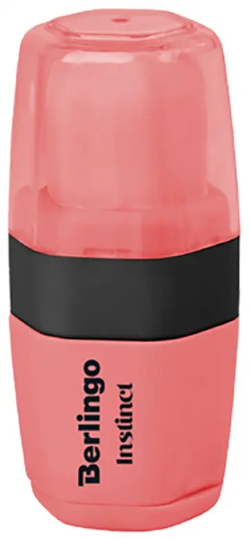 Точилка с ластиком "Instinct", в ассортименте (BLc_00580) обложка книги