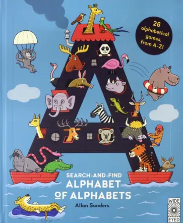 Allan Sanders - Search and Find Alphabet of Alphabets обложка книги