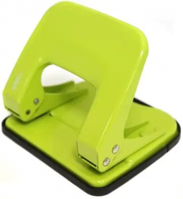 Дырокол, до 20 листов, металлический, в ассортименте (E0137) обложка книги