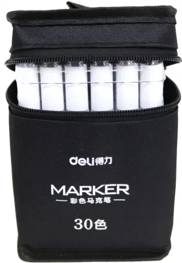 Набор маркеров для скетчинга, 30 цветов (70807-30) обложка книги