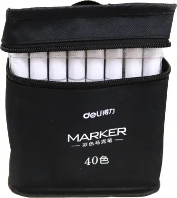 Набор маркеров для скетчинга, 40 цветов (70807-40) обложка книги