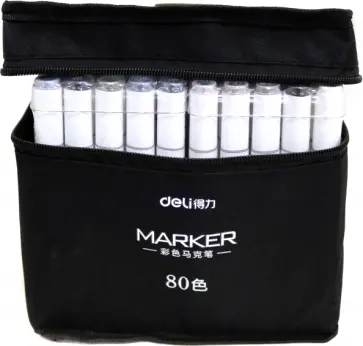 Набор маркеров для скетчинга, 80 цветов (70807-80) обложка книги