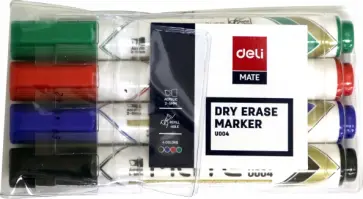 Набор маркеров для досок Mate, 4 цвета обложка книги