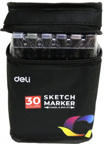 Набор маркеров для скетчинга, 30 цветов (E70806-30) обложка книги