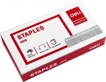 Скобы для степлера, 23/10 (E0015) Скобы для степлера, 23/10 (E0015) обложка книги