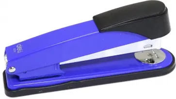 Степлер 24/6, 26/6 (50 листов), металлический, в ассортименте, 150 скоб (E0314) обложка книги
