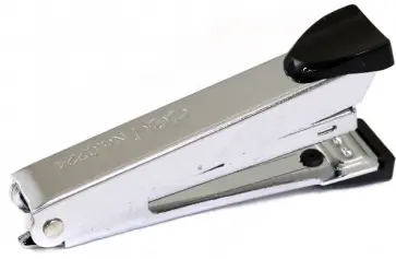 Степлер № 10 + встроенный антистеплер (50 скоб, 15 листов), в ассортименте (E0224) обложка книги