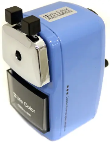 Точилка механическая (1 отверстие), ассорти (E0620) обложка книги