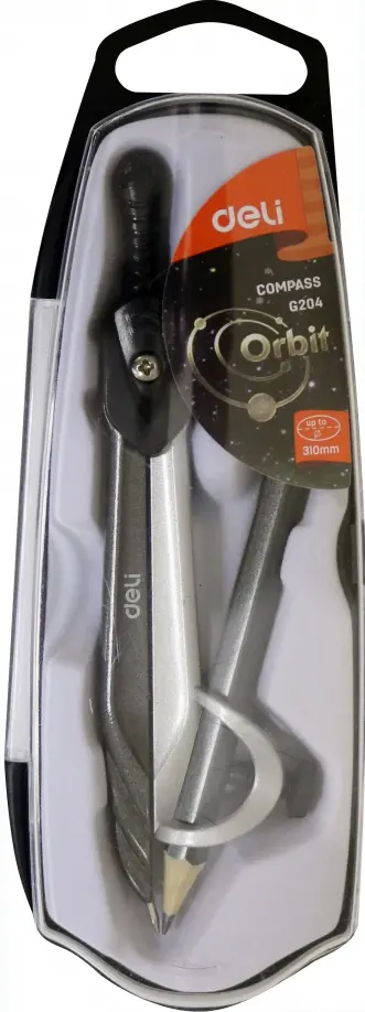 Циркуль в комплекте с карандашом, ассортимент (EG20402) обложка книги