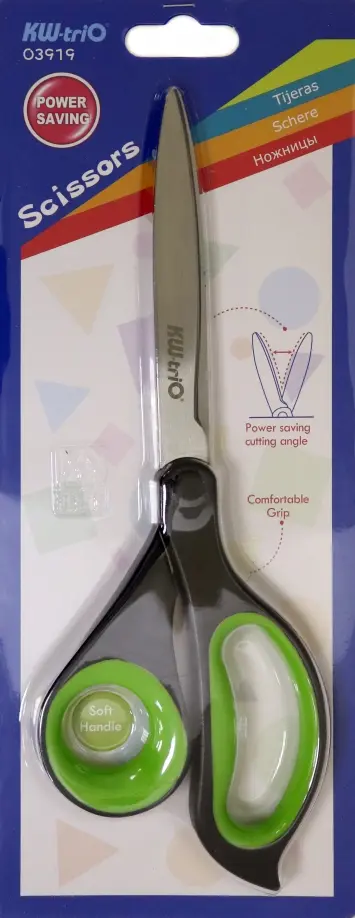 Ножницы универсальные, 228 мм, зеленые (03919-GRN) обложка книги