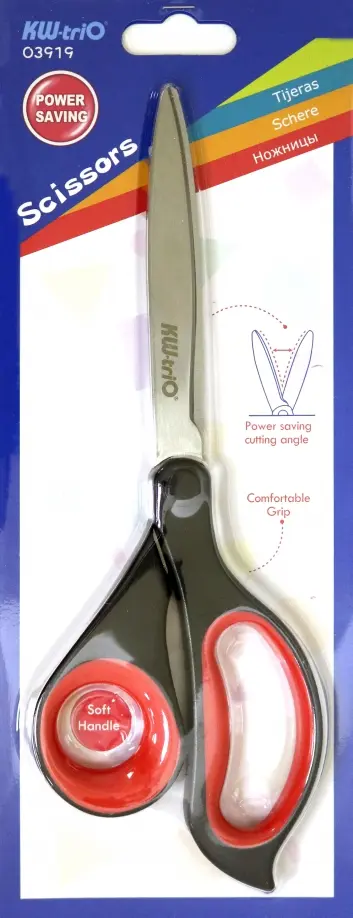 Ножницы универсальные, 228 мм., красные (03919-RED) обложка книги