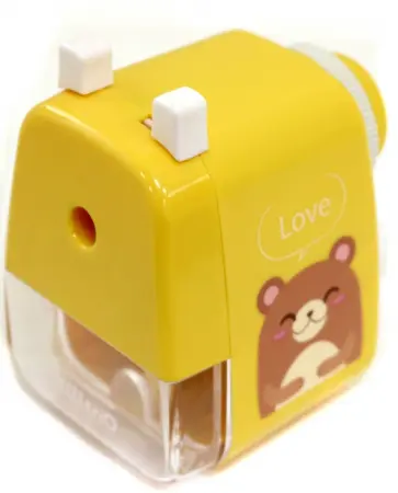 Точилка механическая, оранжевая, 1 отверстие (03035B-OR) обложка книги