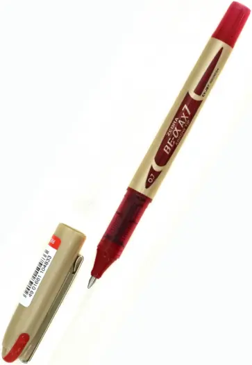 Ручка-роллер, красная, 0.7 мм (EX-JB7-R) Ручка-роллер, красная, 0.7 мм (EX-JB7-R) обложка книги