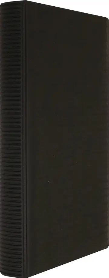 Визитница переносная на 200 визиток, черная Визитница переносная на 200 визиток, черная обложка книги