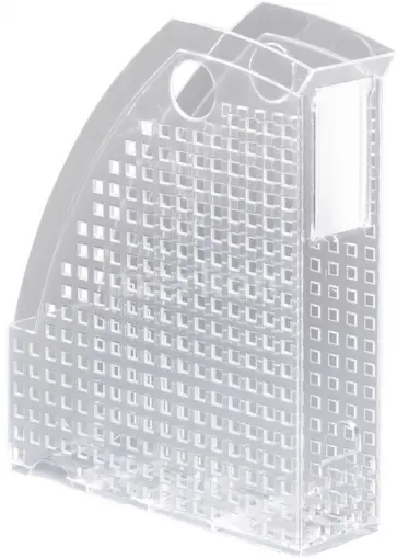 Лоток вертикальный, A4, прозрачный Лоток вертикальный, A4, прозрачный обложка книги