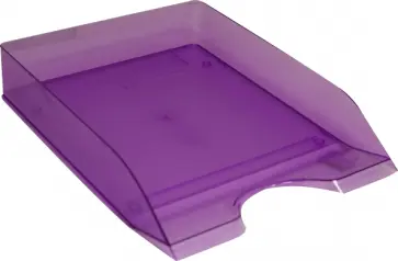 Лоток горизонтальный, A4, фиолетовый (1701673992) Лоток горизонтальный, A4, фиолетовый (1701673992) обложка книги