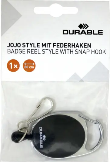 Рулетка для бейджа, 80 см, карабин, черная (8327-01) Рулетка для бейджа, 80 см, карабин, черная (8327-01) обложка книги