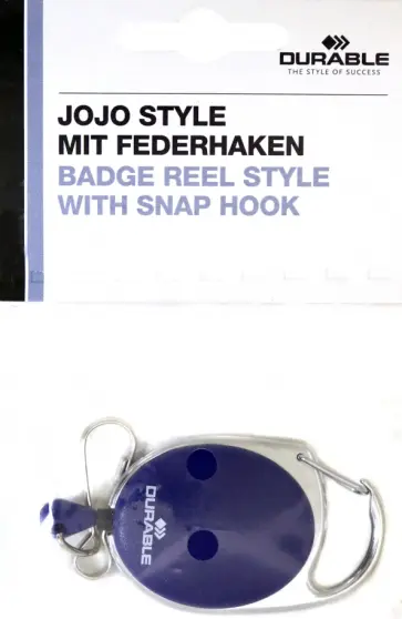 Рулетка для бейджа, 80 см, карабин, синяя (8327-07) Рулетка для бейджа, 80 см, карабин, синяя (8327-07) обложка книги