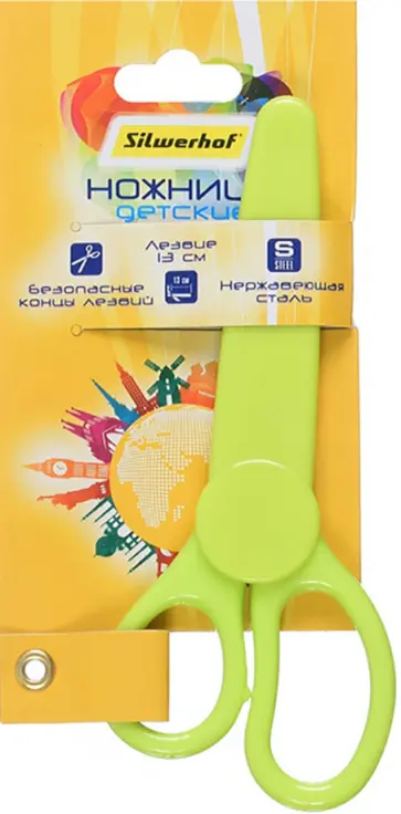 Ножницы детские, в ассортименте обложка книги