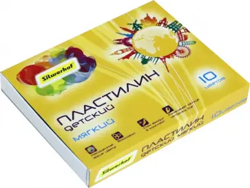Пластилин восковой "Солнечная коллекция", мягкий, 10 цветов, 150 гр. (956154-10) обложка книги