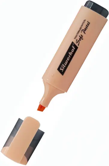 Текстовыделитель, цвет персиковый (108133-28/1218358) Текстовыделитель, цвет персиковый (108133-28/1218358) обложка книги